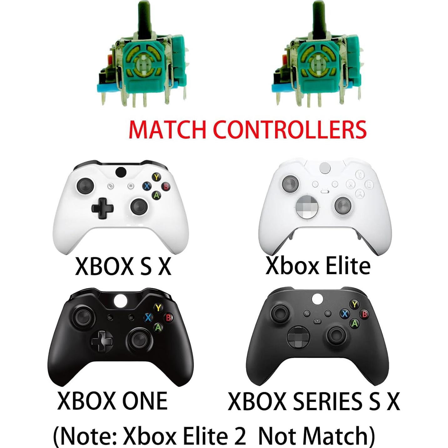Palancas Analógicas CTHTBZ para Xbox One - 2 Piezas