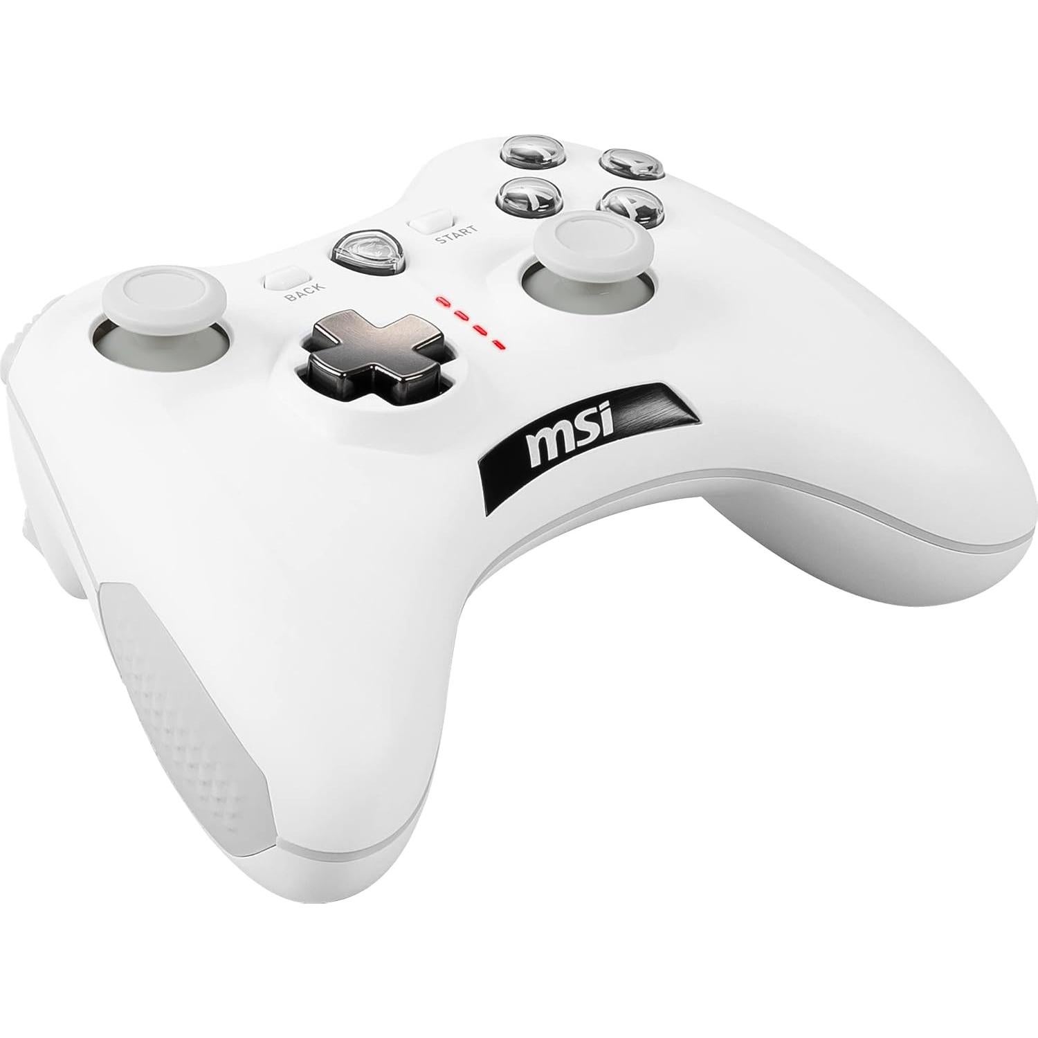Controlador Inalámbrico MSI Force GC30V2 Blanco, D-Pads Intercambiables