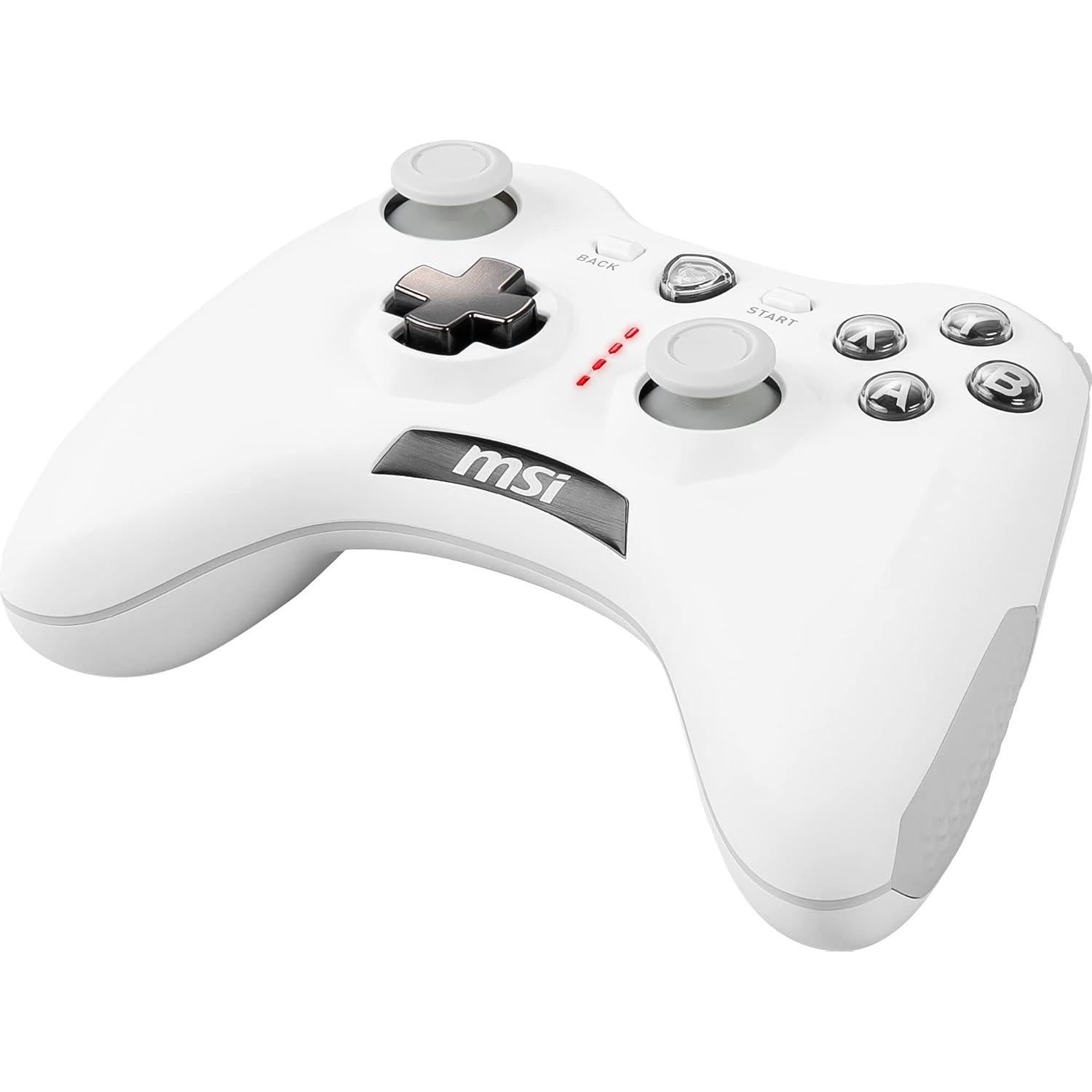 Controlador Inalámbrico MSI Force GC30V2 Blanco, D-Pads Intercambiables