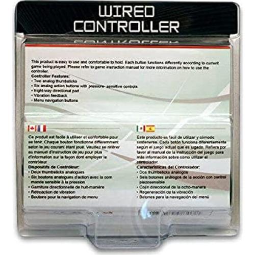 Controlador con cable Xbox Hyperkin S Negro - Joysticks y vibración