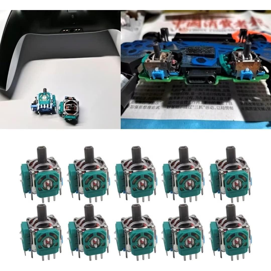 Analog Stick Joystick Controller Replacement Part for Xbox One, Blue, 10Pcs