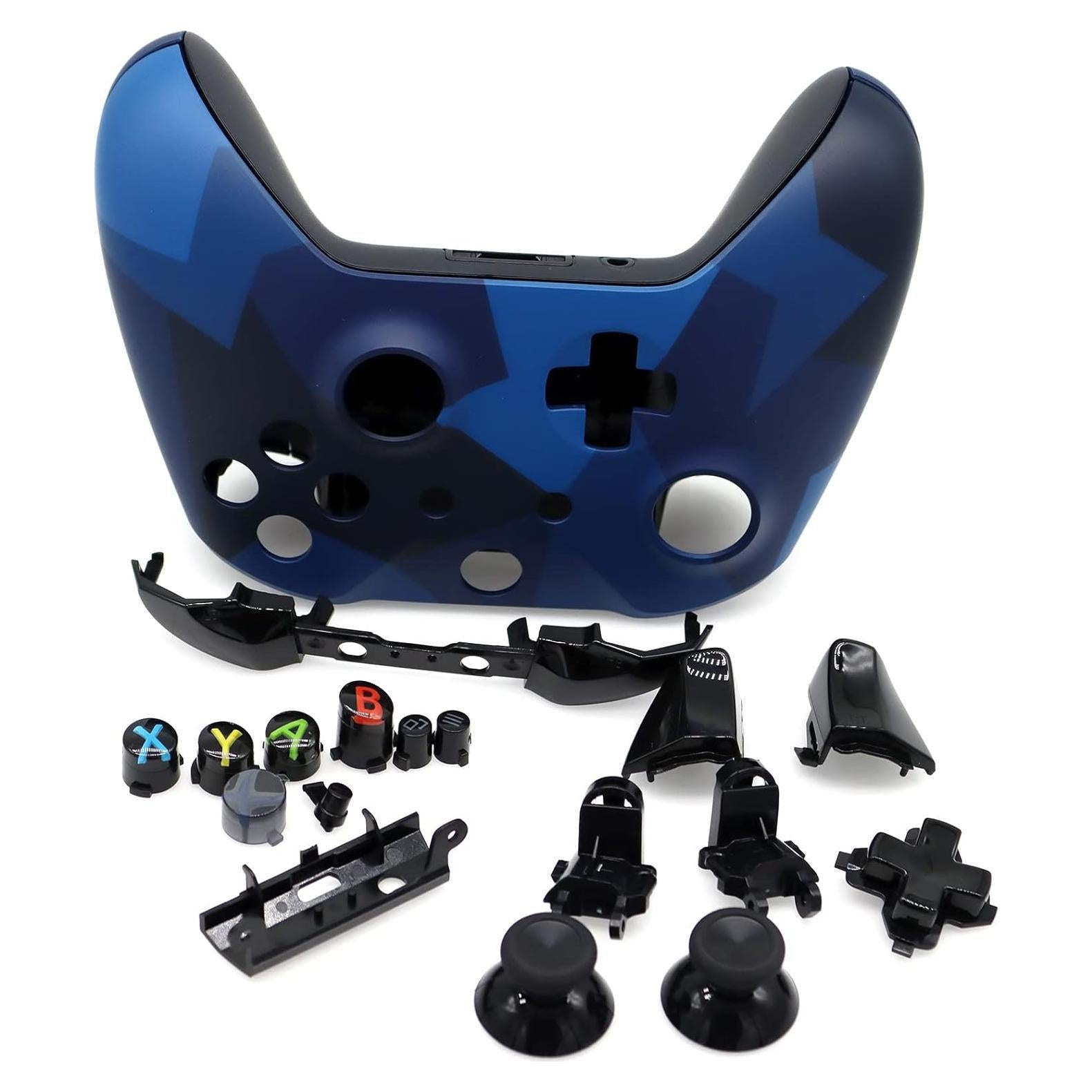 Carcasa Completa Xbox One S Deal4Go Camuflaje Azul