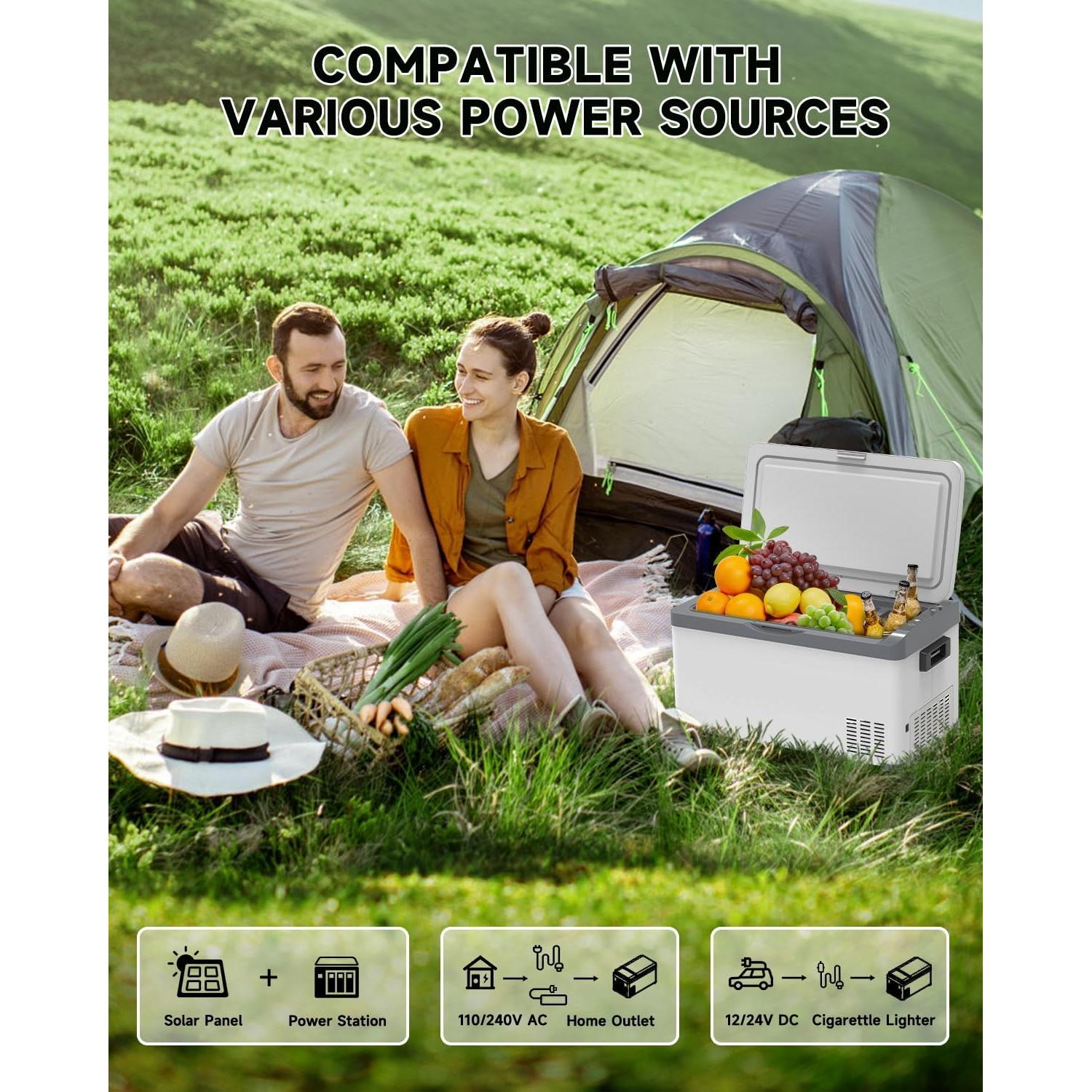 Refrigerador Portátil SubSun 19L 12V Congelador Coche