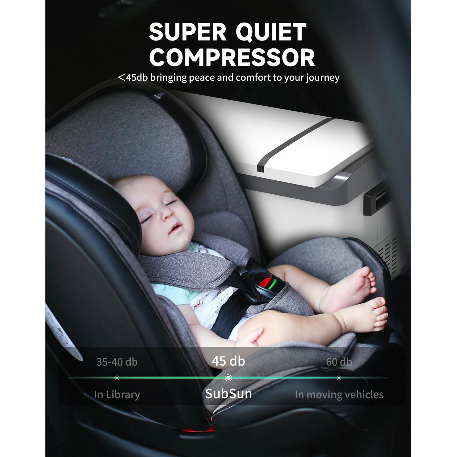 Refrigerador Portátil SubSun 19L 12V Congelador Coche