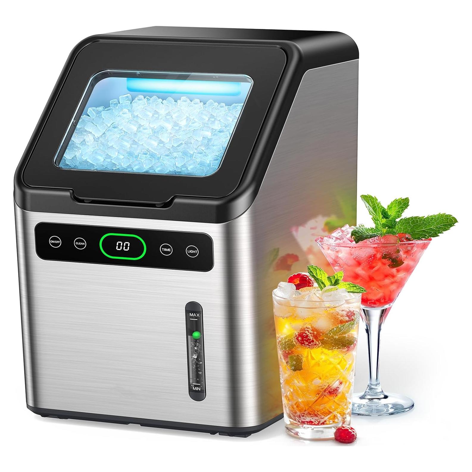 Fabricador de Hielo Nugget Totnz GF-IM30T, 20 kg/día, Autolimpieza