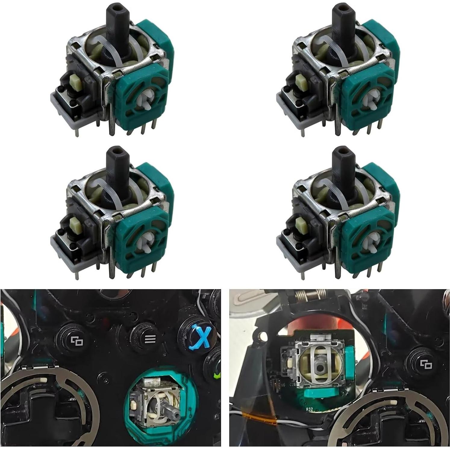 Reemplazo Palanca Analógica Joystick 4 Piezas para XBOX