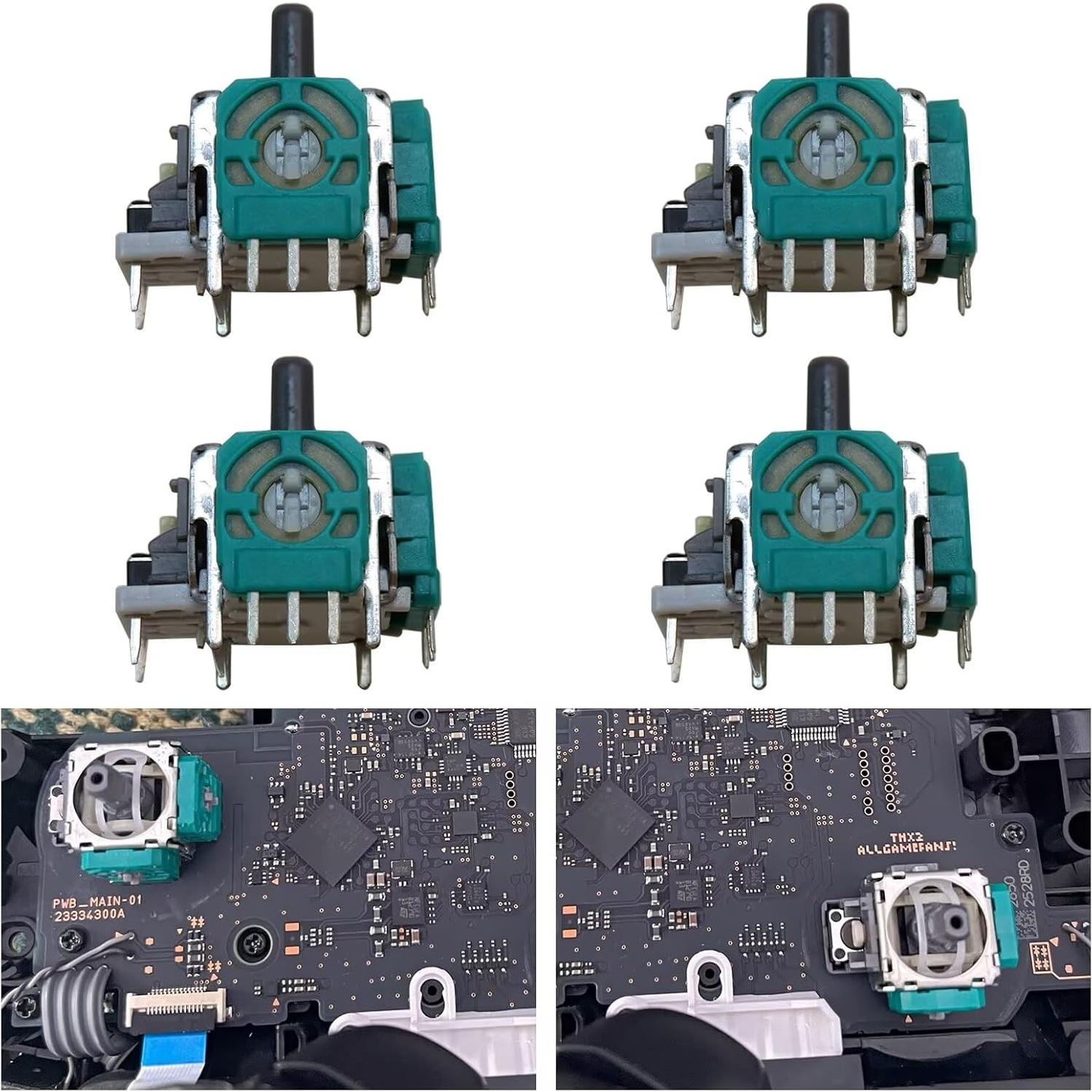 Reemplazo Palanca Analógica Joystick 4 Piezas para XBOX