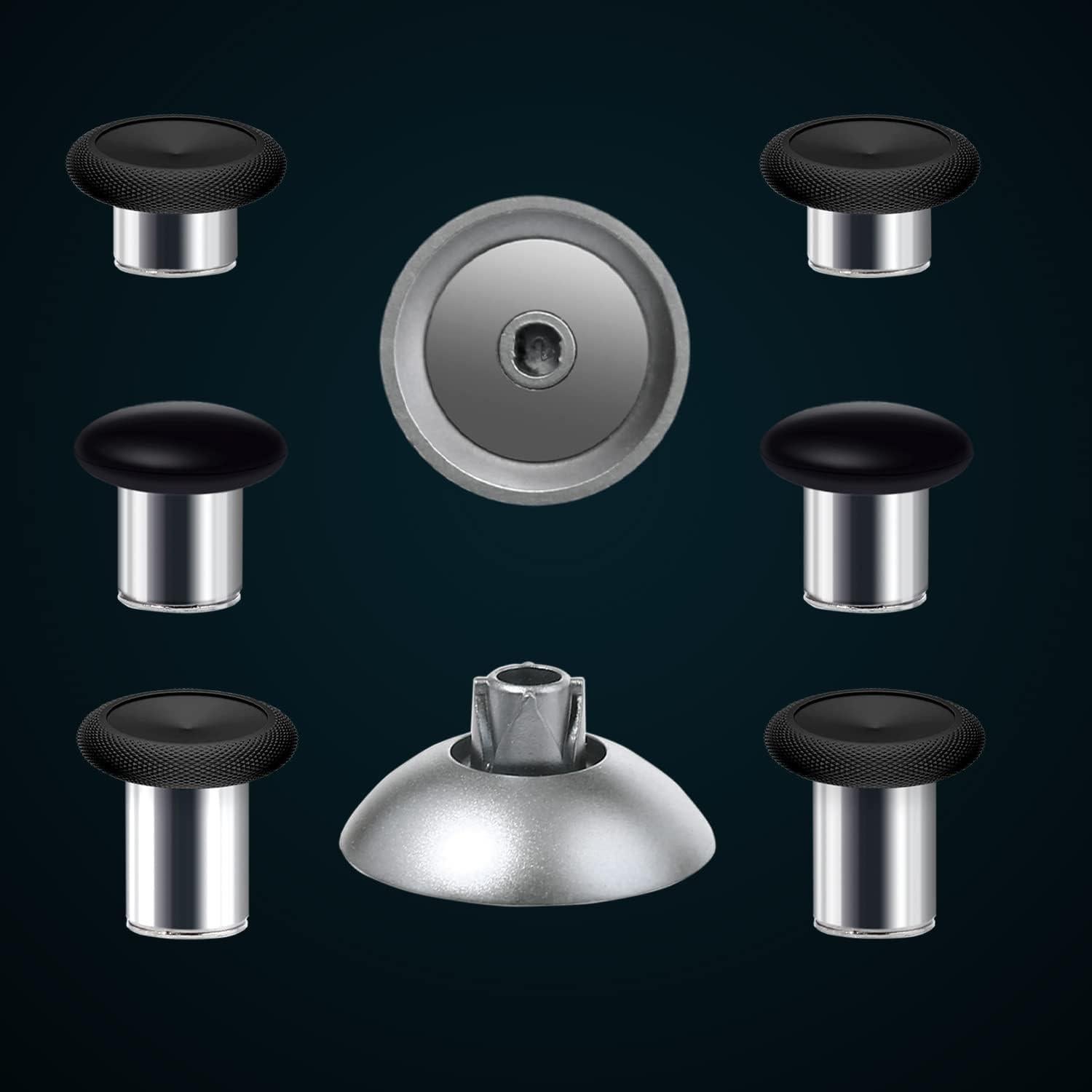 Thumbsticks Metálicos AQIDAP para Controlador Pro Switch 8 en 1