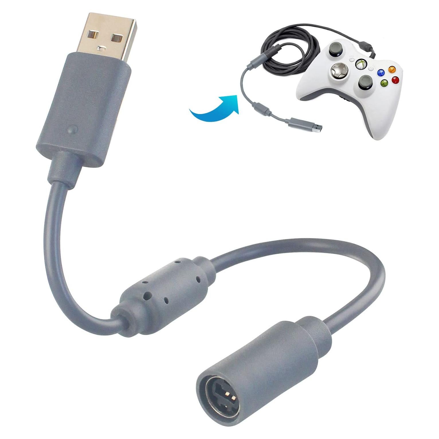 Adaptador USB OSTENT para Controlador Xbox 360 - Cable de Desconexión