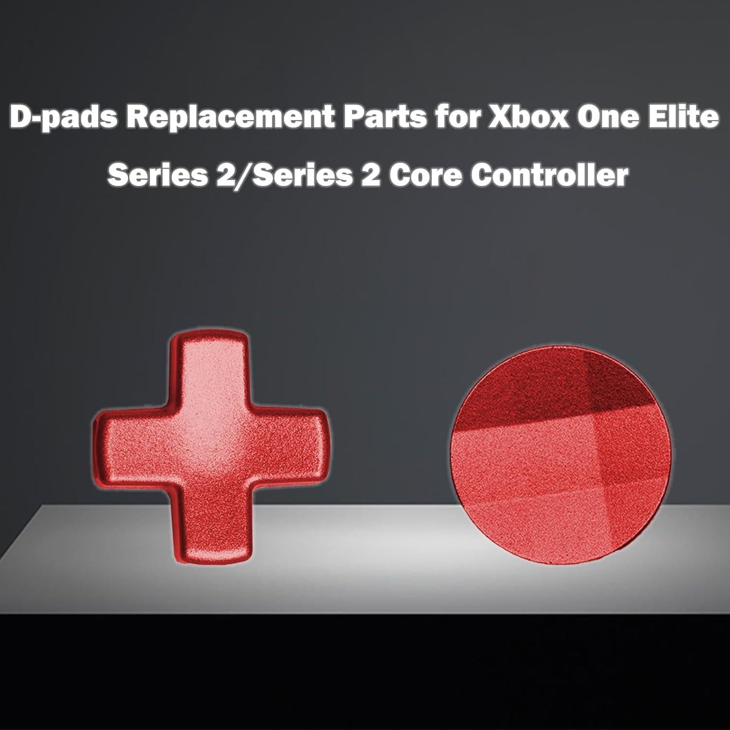 2 Piezas D-pads Reemplazo Xbox Elite Series 2 Rojo