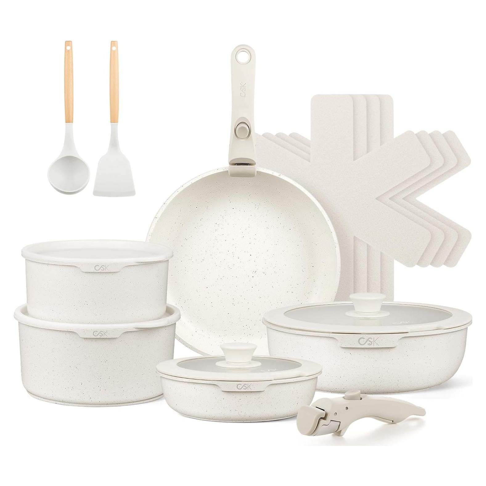 Juego de Ollas y Sartenes KOCH SYSTEME CS 17 Piezas Antiadherente