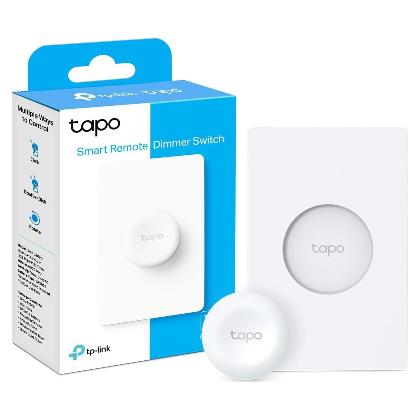 Botón Inteligente Tapo S200D | Control Remoto Inalámbrico