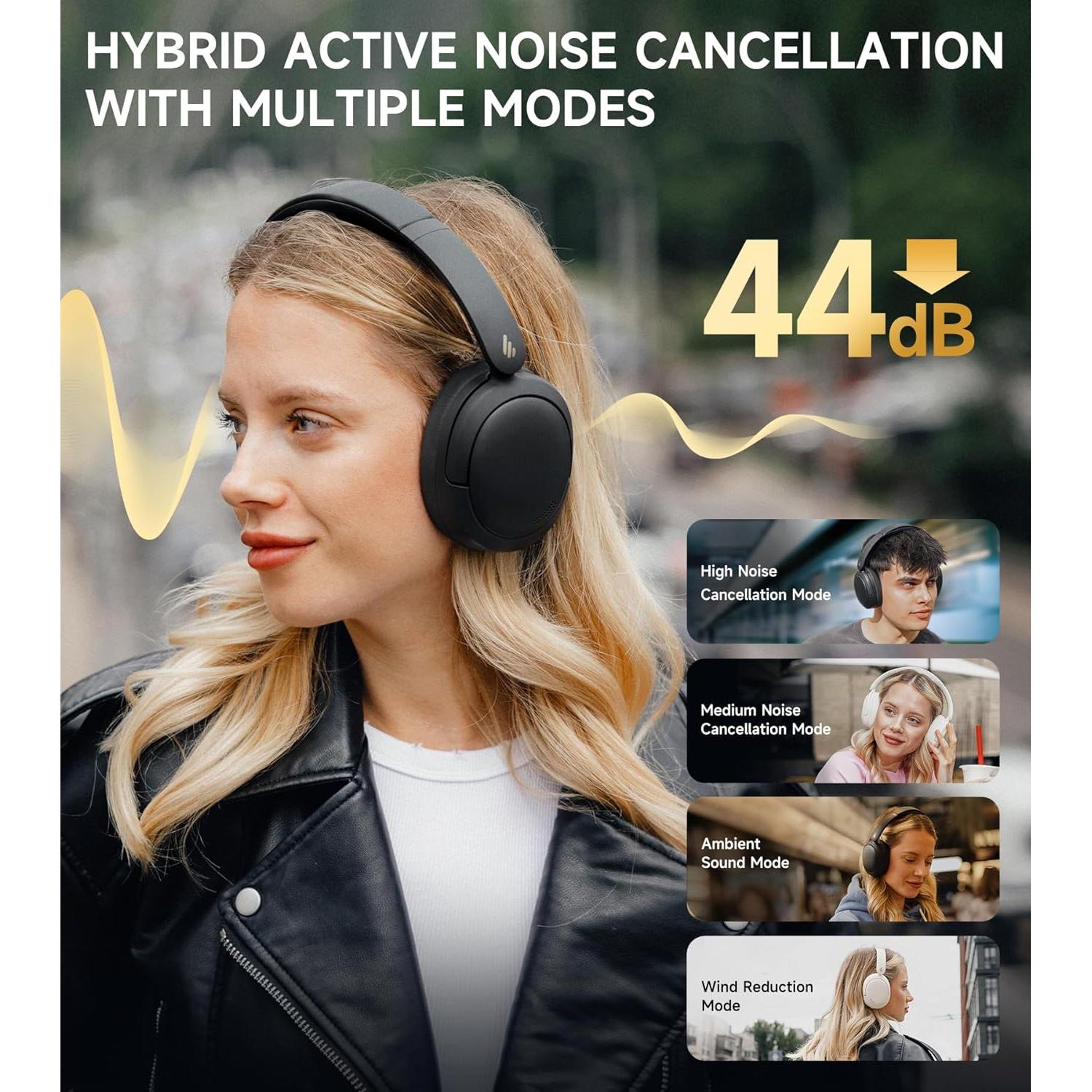 Auriculares Inalámbricos Edifier W800BT Pro - ANC Híbrido 45H