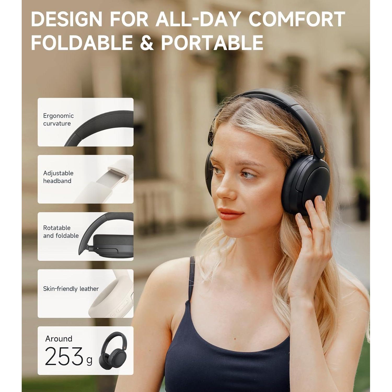 Auriculares Inalámbricos Edifier W800BT Pro - ANC Híbrido 45H