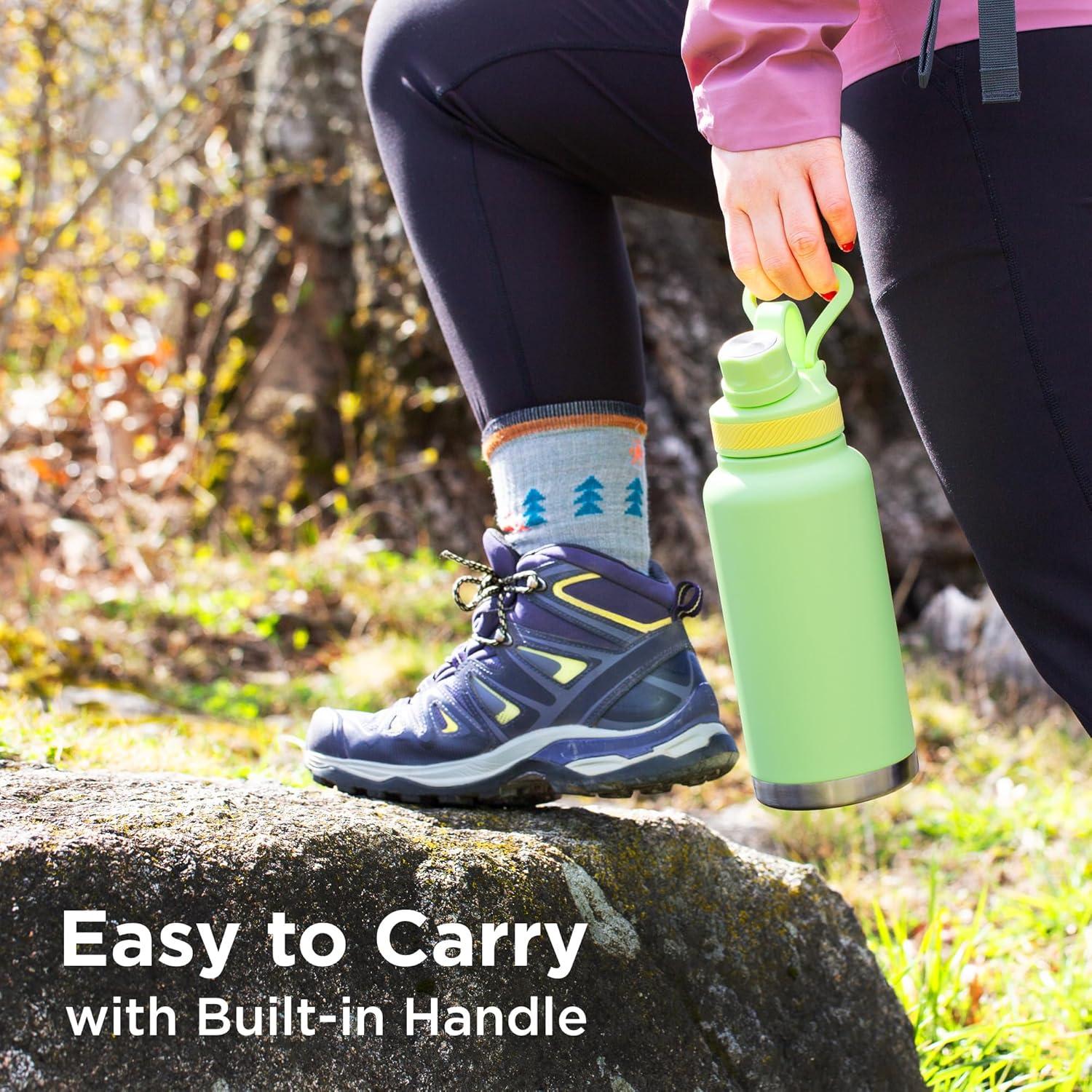 Botella de Agua Acero Inoxidable Better Life 0,95 L Azul Marino