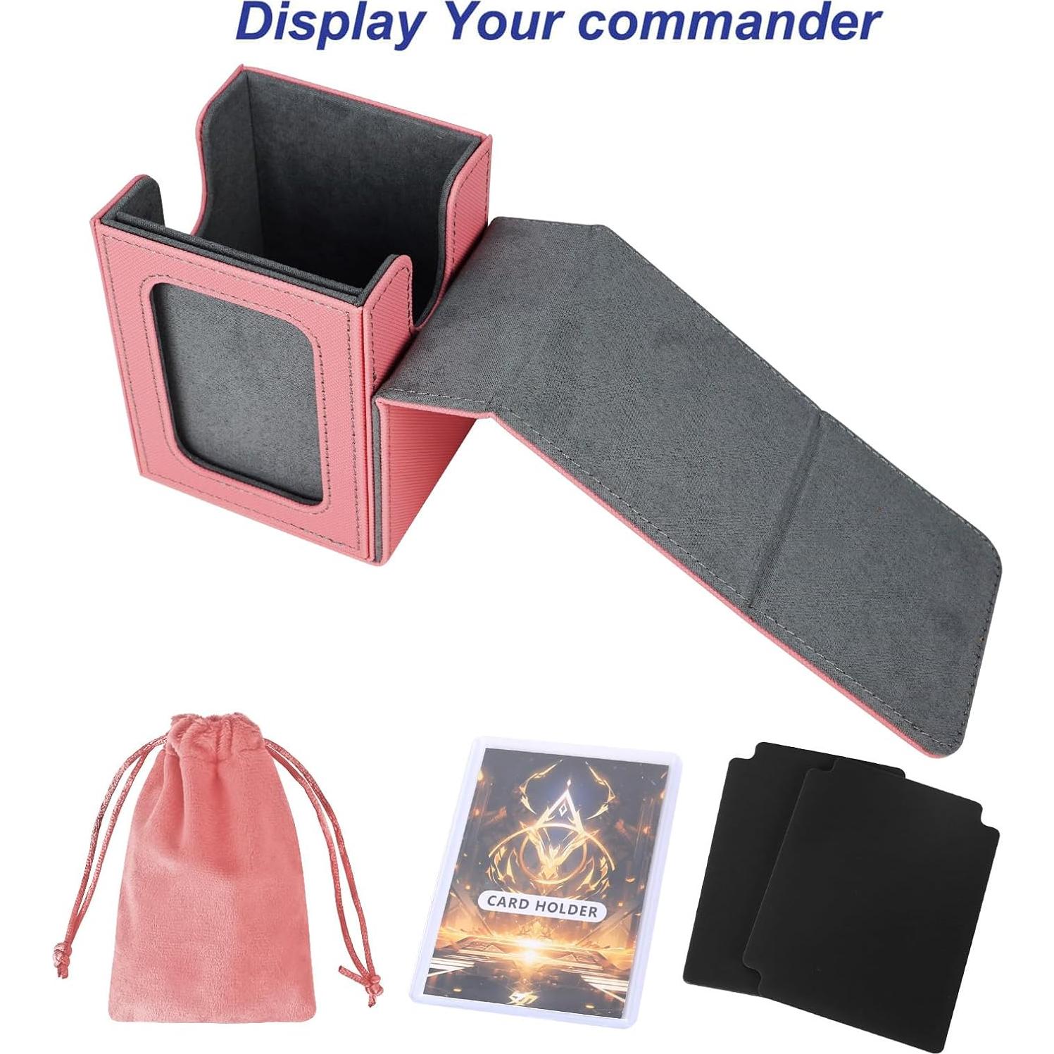 Caja de Deck AFIING para Cartas Commander 100 Cartas