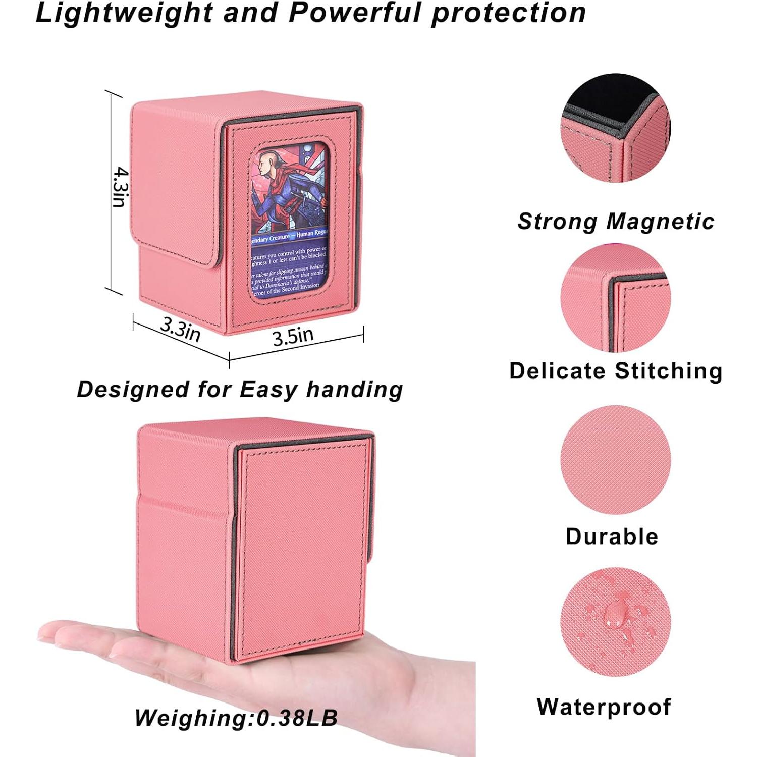 Caja de Deck AFIING para Cartas Commander 100 Cartas