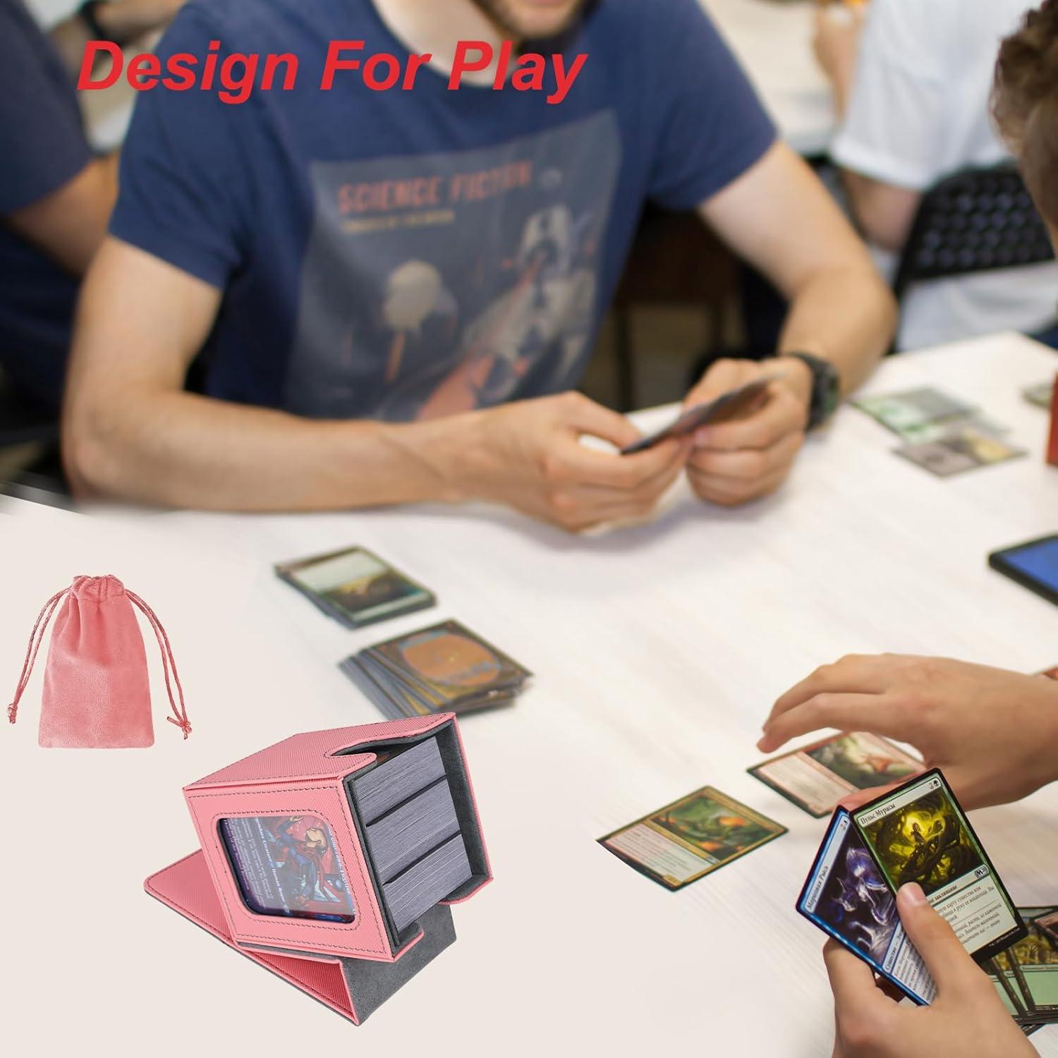 Caja de Deck AFIING para Cartas Commander 100 Cartas