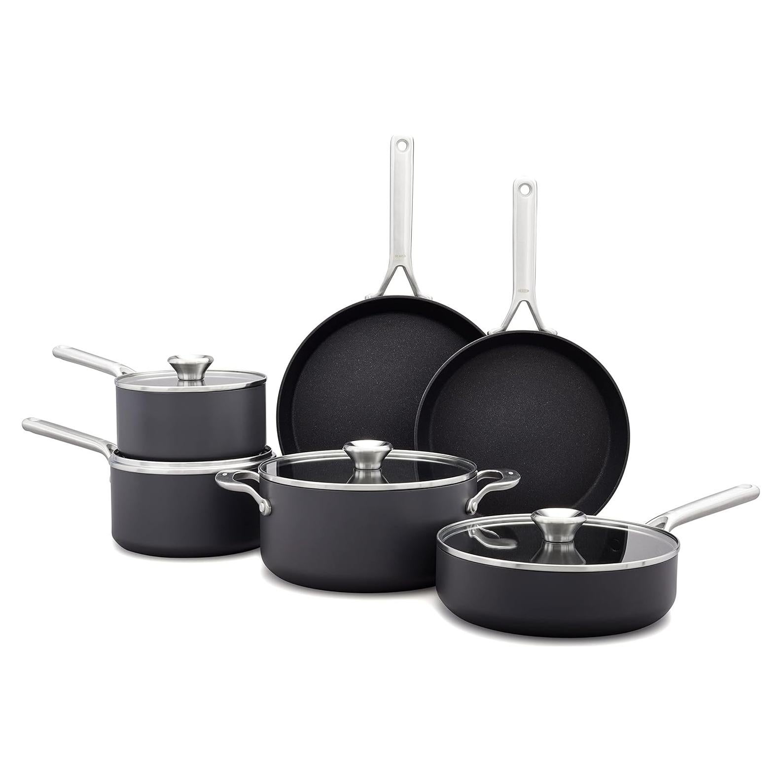 Juego de Utensilios de Cocina OXO 10 Piezas Cerámica Antiadherente