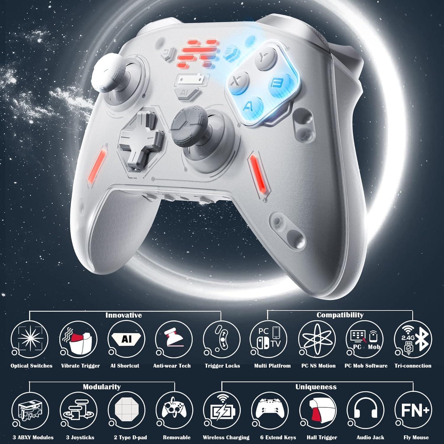 Controlador Inalámbrico BEITONG Zeus 2 para PC y Switch