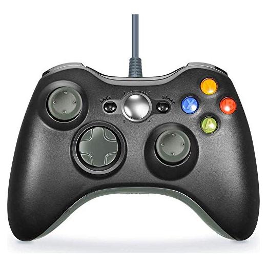 Controlador con cable Wiresmith Xbox 360 - Negro 1,52 m