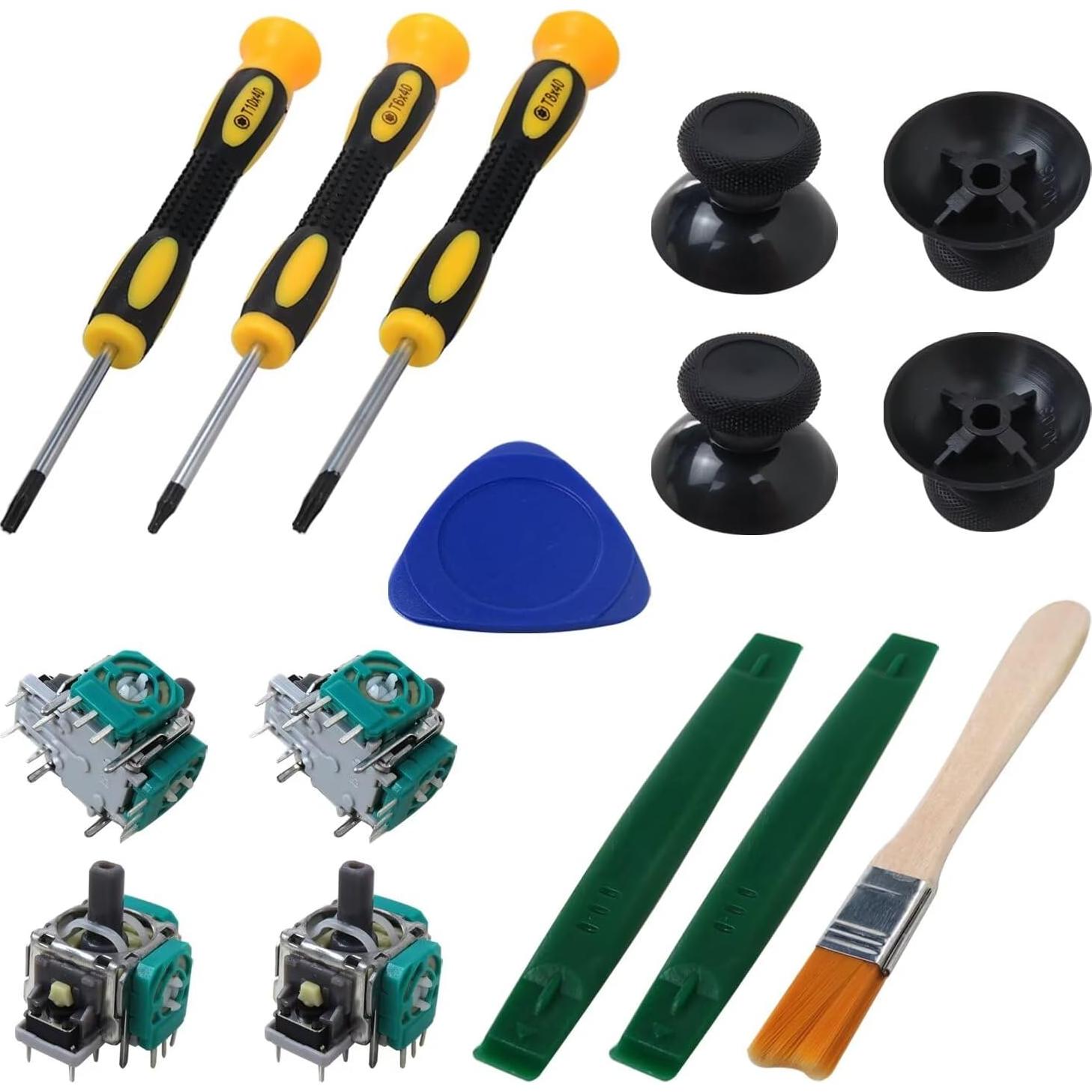 Kit de reparación de joystick Xbox One USonline911 4 piezas