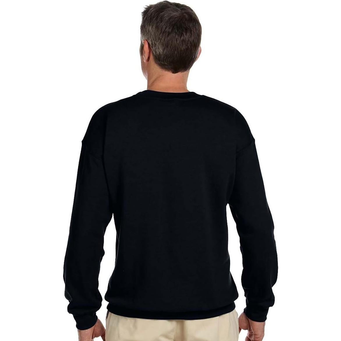 Sudadera Hanes para hombres, felpa pesada, cuello redondo