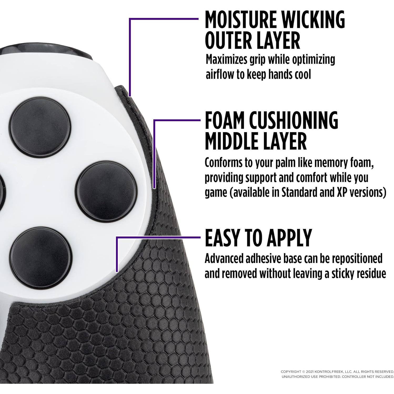 KontrolFreek Kit de Rendimiento PS4 Negro con Thumbsticks