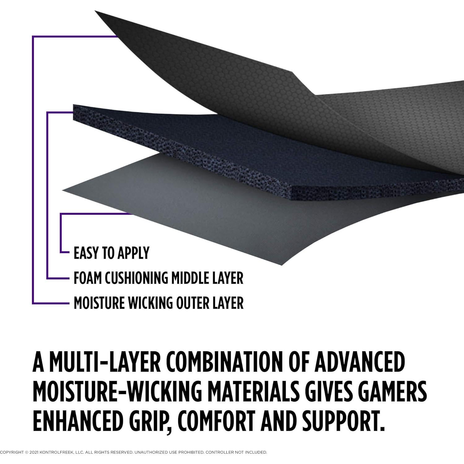 KontrolFreek Kit de Rendimiento PS4 Negro con Thumbsticks