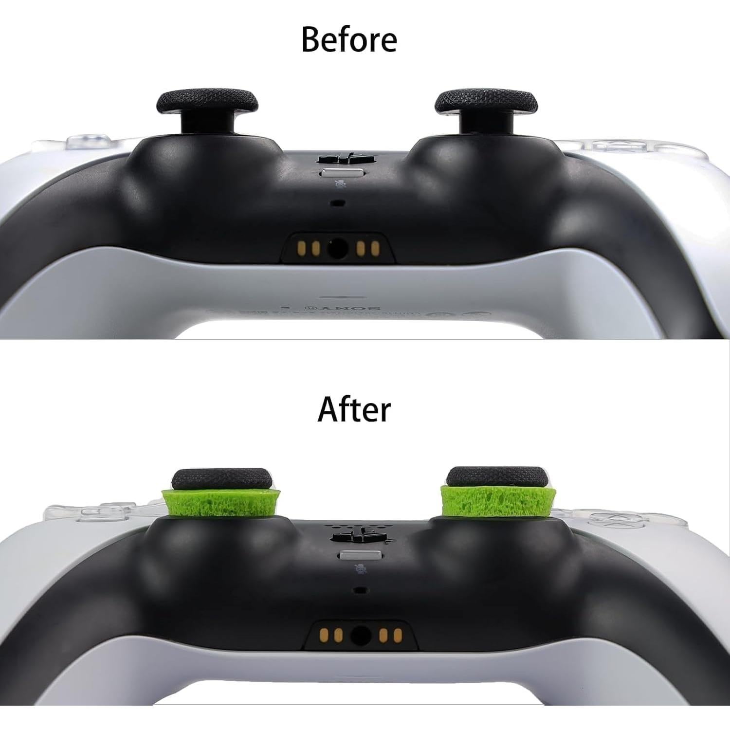 Anillos de Precisión MOLOPPO 8PCS para Controladores Verde