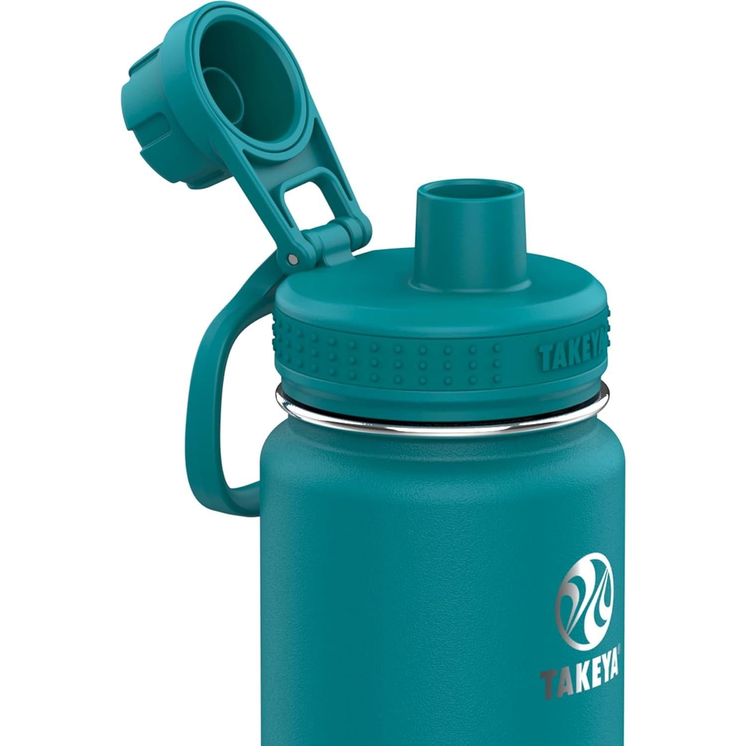 Botella de Agua Takeya Actives 710 ml Acero Inoxidable Azul