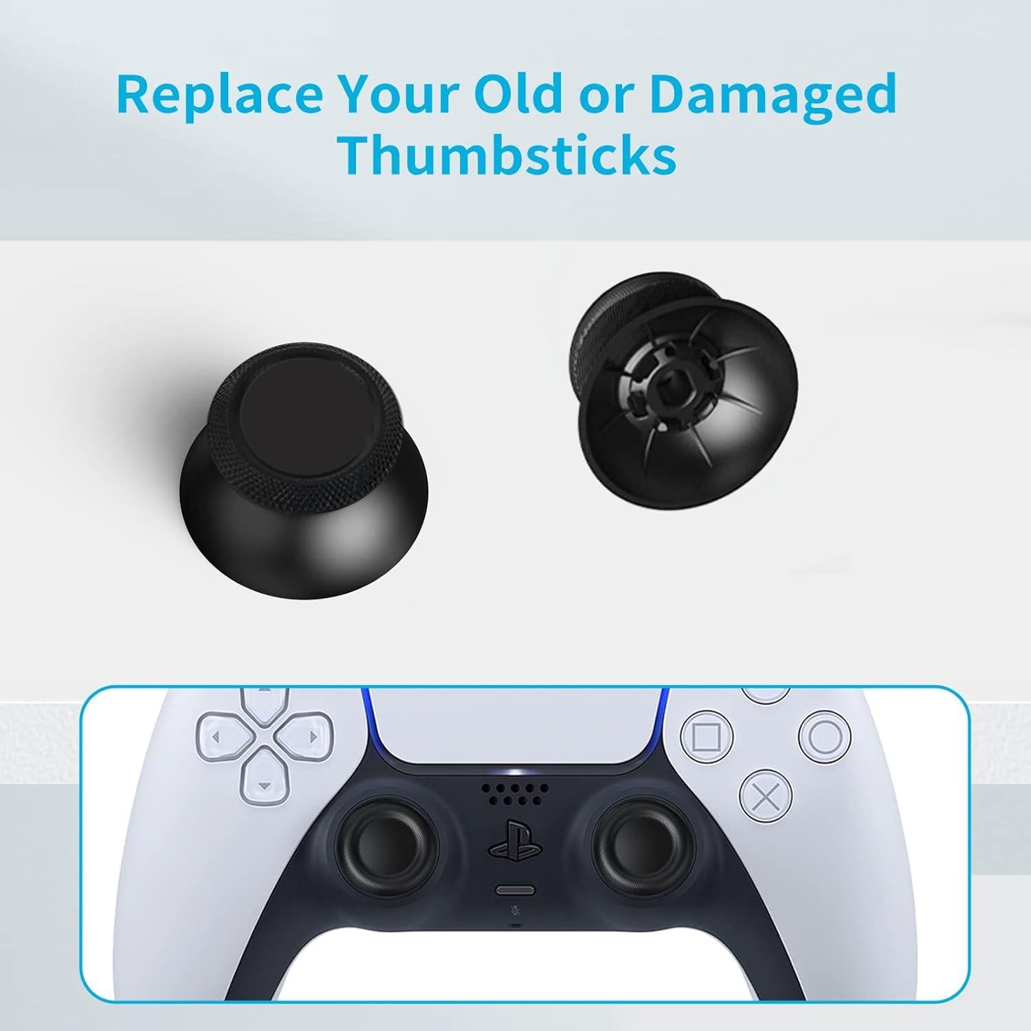 Repuestos Joystick PS5 AOLION 55 Piezas con Potenciómetros