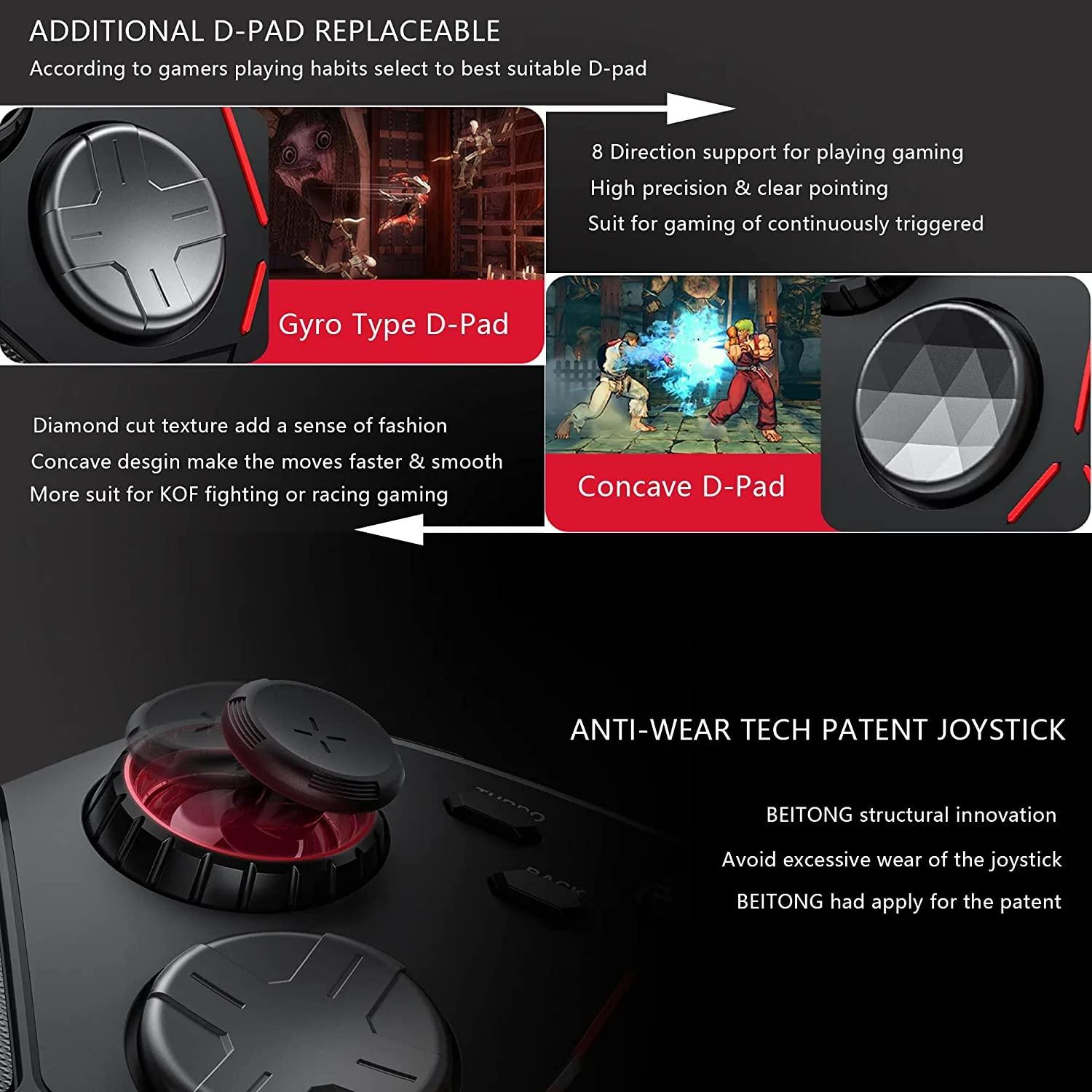 Controlador de Juegos BEITONG Asura 3S Inalámbrico 950mAh