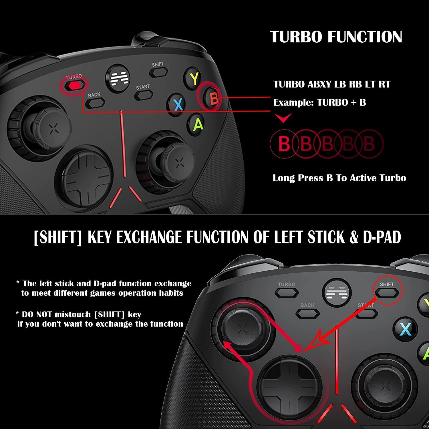 Controlador de Juegos BEITONG Asura 3S Inalámbrico 950mAh