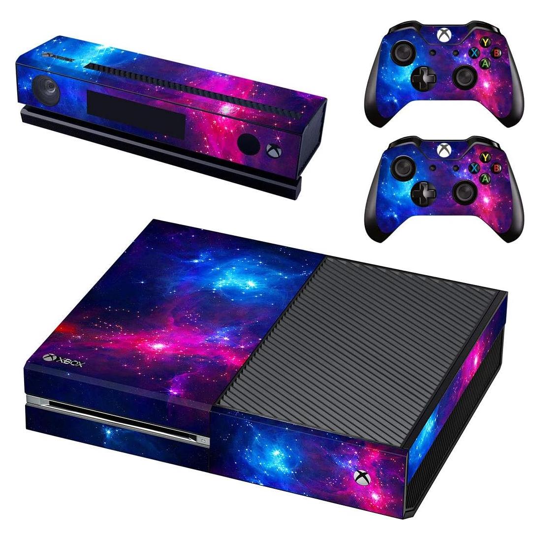 Cubierta Vinilo Protectora UUShop Xbox One Cielo Estrellado