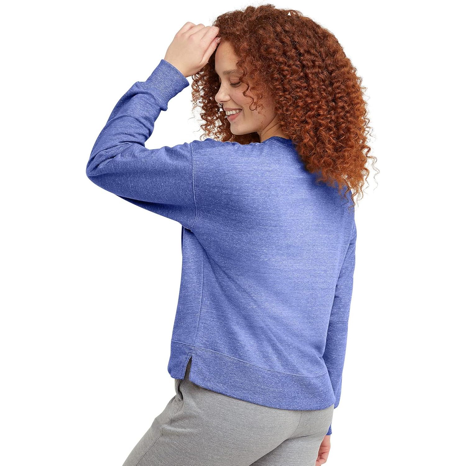 Sudadera liviana Hanes para mujer XX-Large Azul Forte