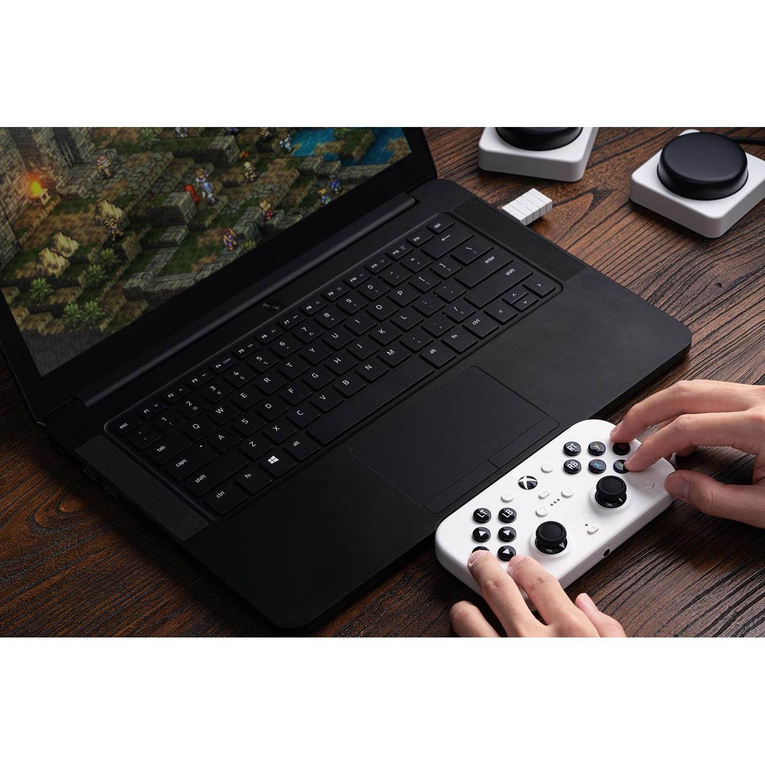 8Bitdo Lite SE 2.4G Wireless Controller for Xbox Series X|S, Xbox One, Windows 10/11, Gamepad with Hall Effect Joysticks, 3.5mm Audio Jack - Officially Licensed (Renewed)