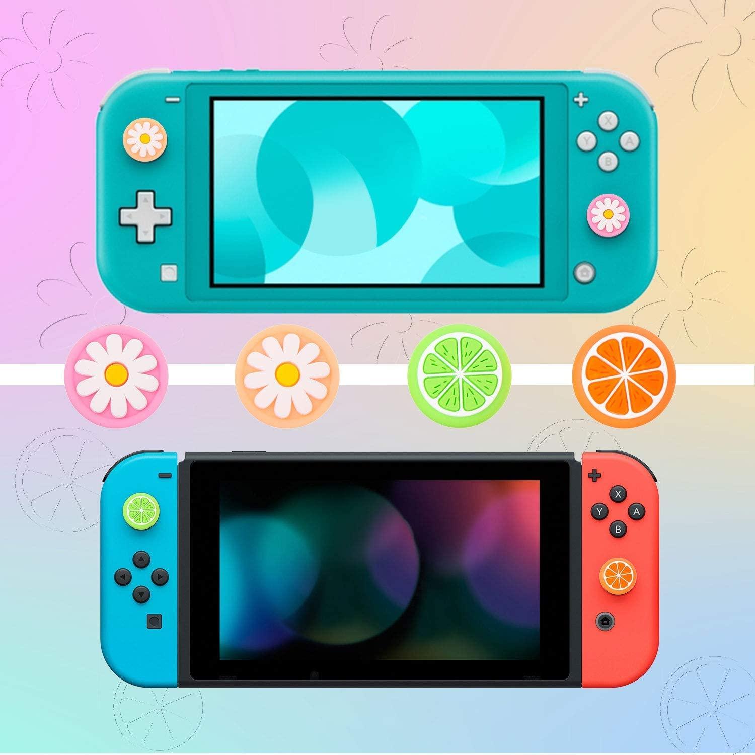 16 Caps de Agarre para Pulgar Nintendo Switch y Lite