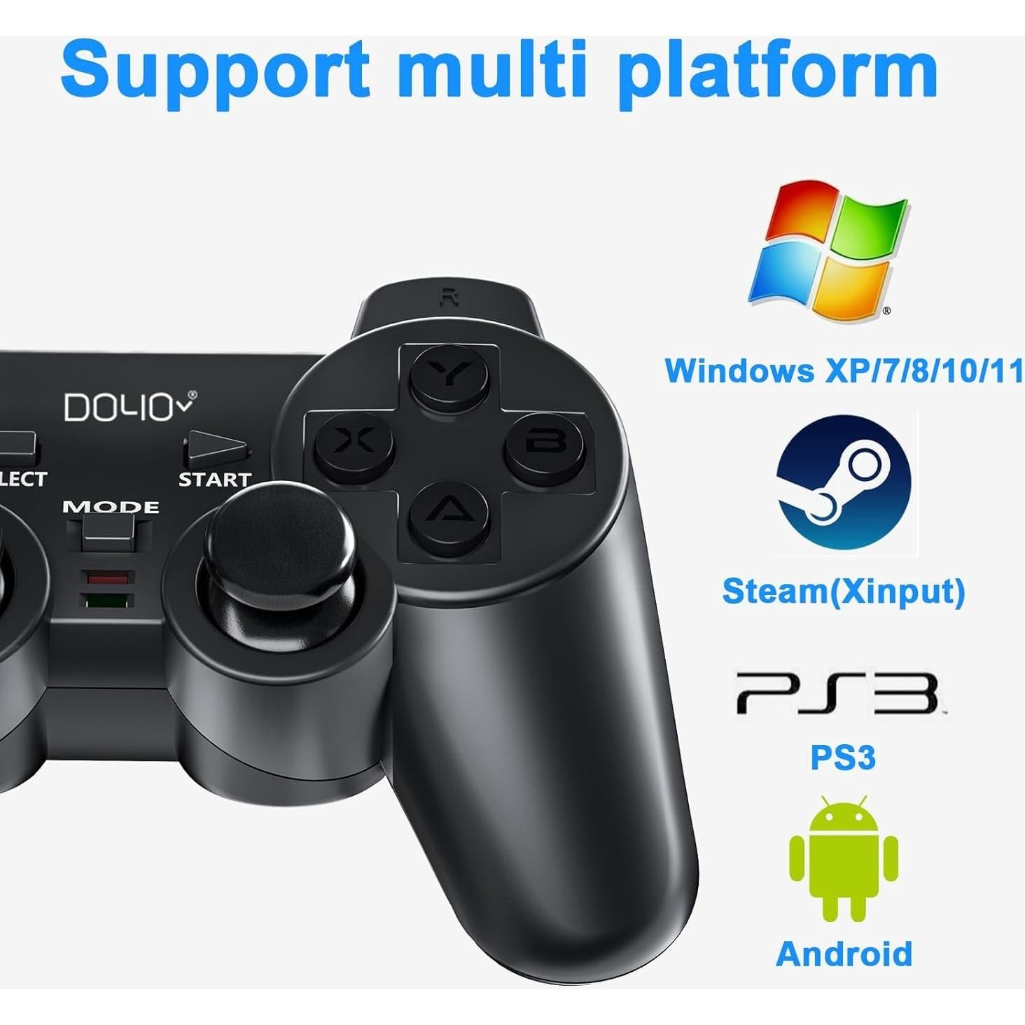 Controlador Inalámbrico DOYO KT711W para PC y Steam