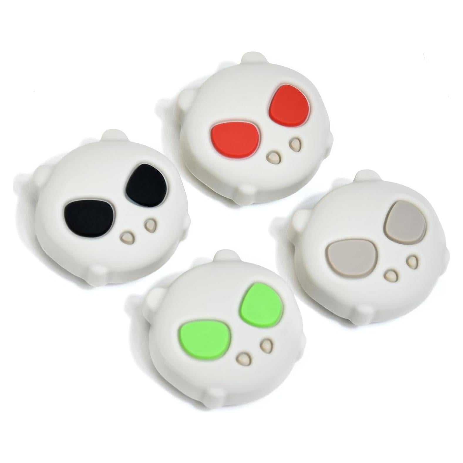 Tapas de Agarre DLseego para Switch y Switch Lite - Gris