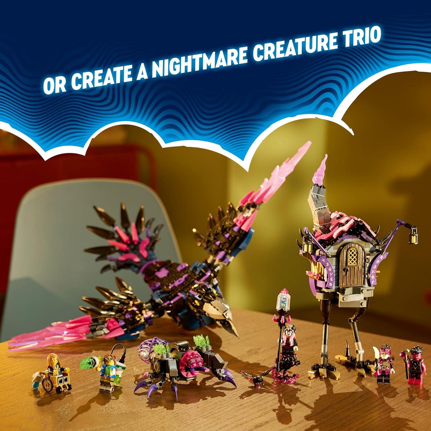 LEGO DREAMZzz Cuervo de Medianoche 71478 - 5 Minifiguras