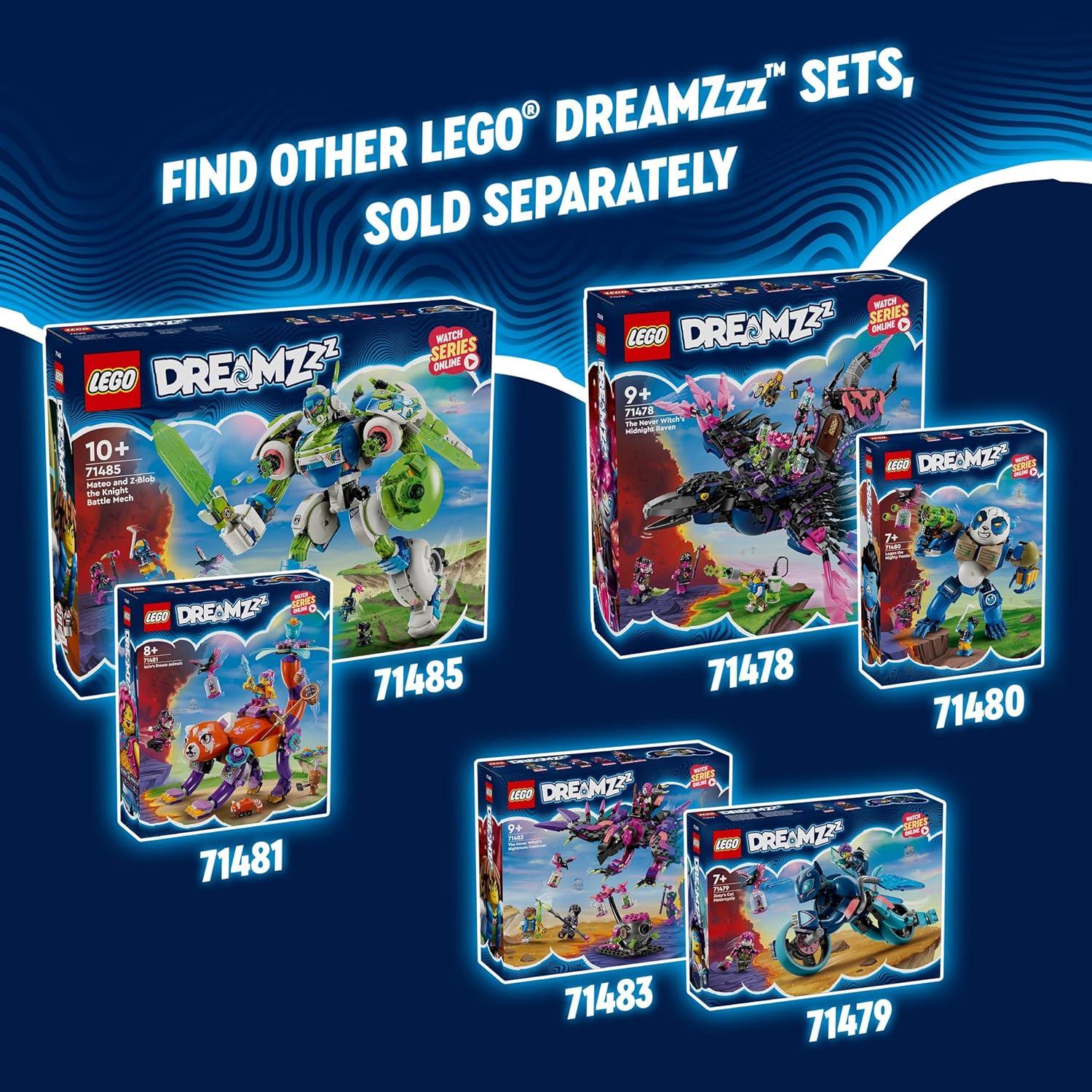 LEGO DREAMZzz Cuervo de Medianoche 71478 - 5 Minifiguras