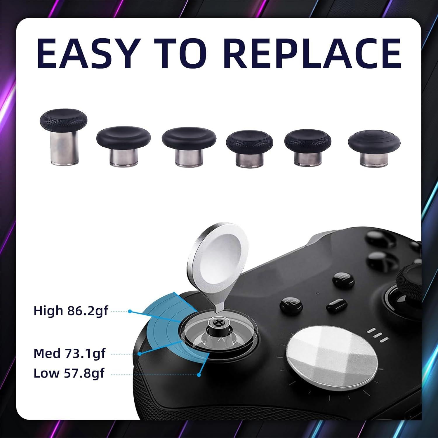 Kit 13 en 1 Palancas Metálicas Xbox One Elite Series 2