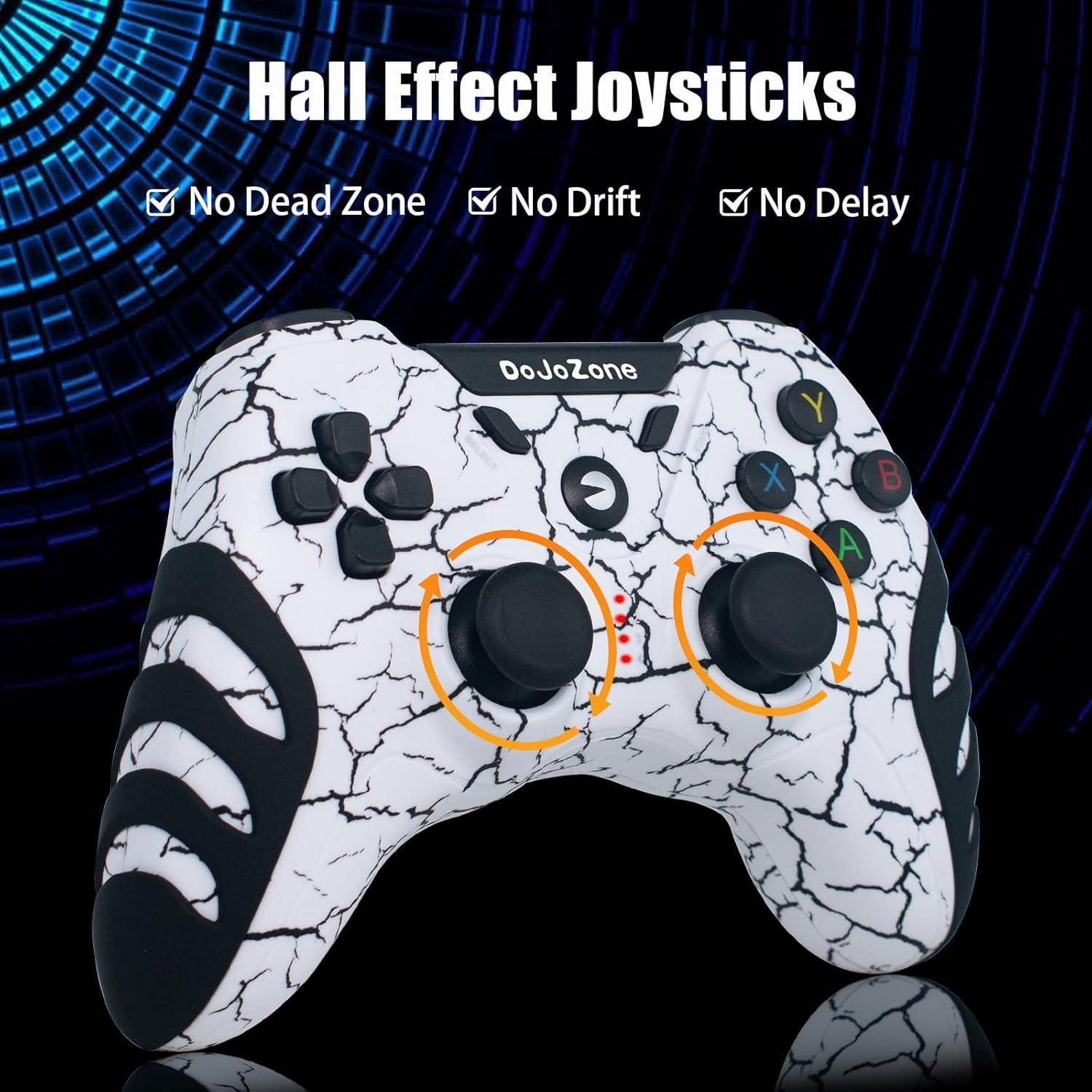 Controlador Inalámbrico DoJoZone para PC y PS3 con Vibración