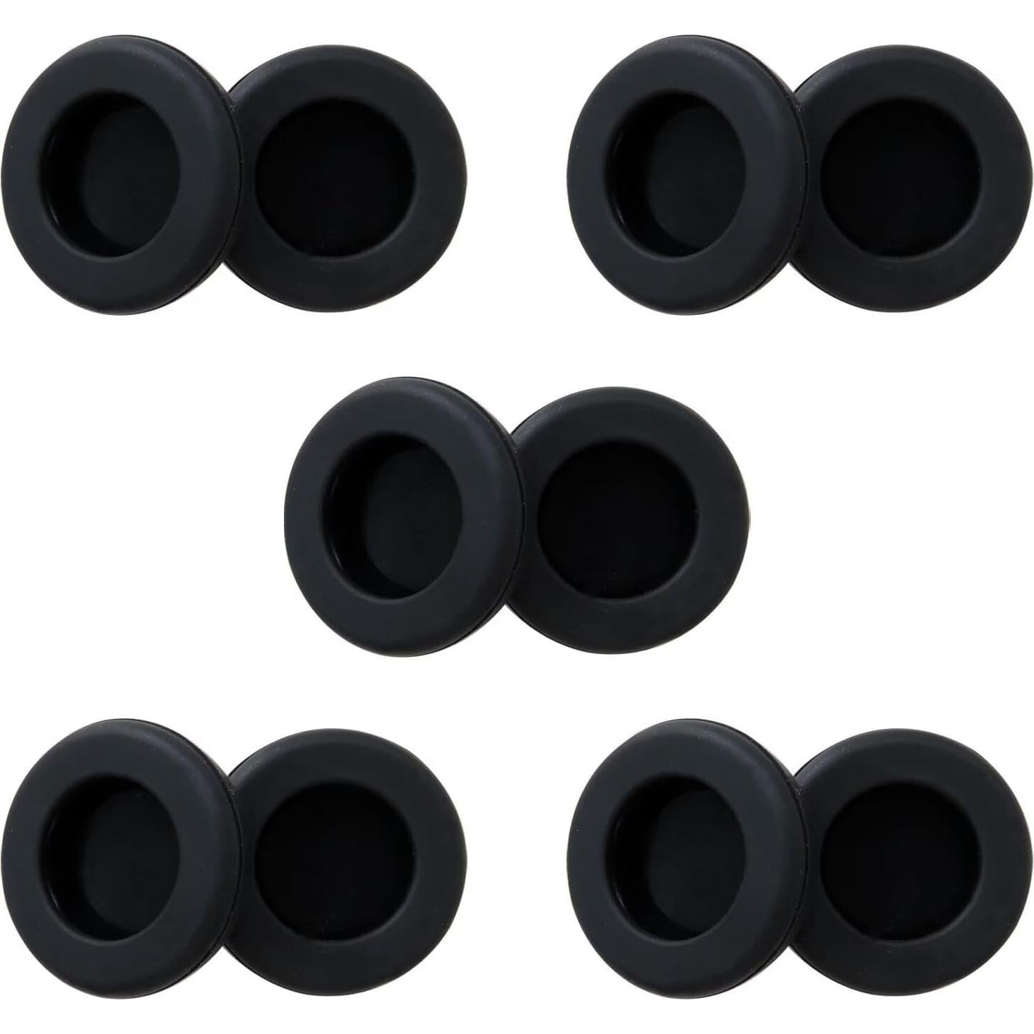 Capuchones de Joystick Suifaqi 10 Pcs Negro y Verde