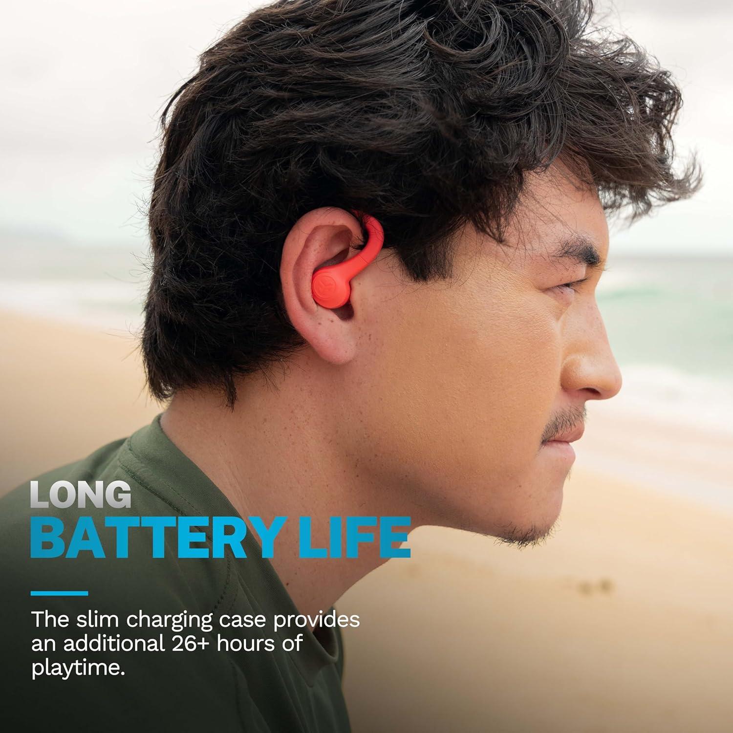 Auriculares Inalámbricos JLab Go Air Sport+ Coral 35h Bluetooth