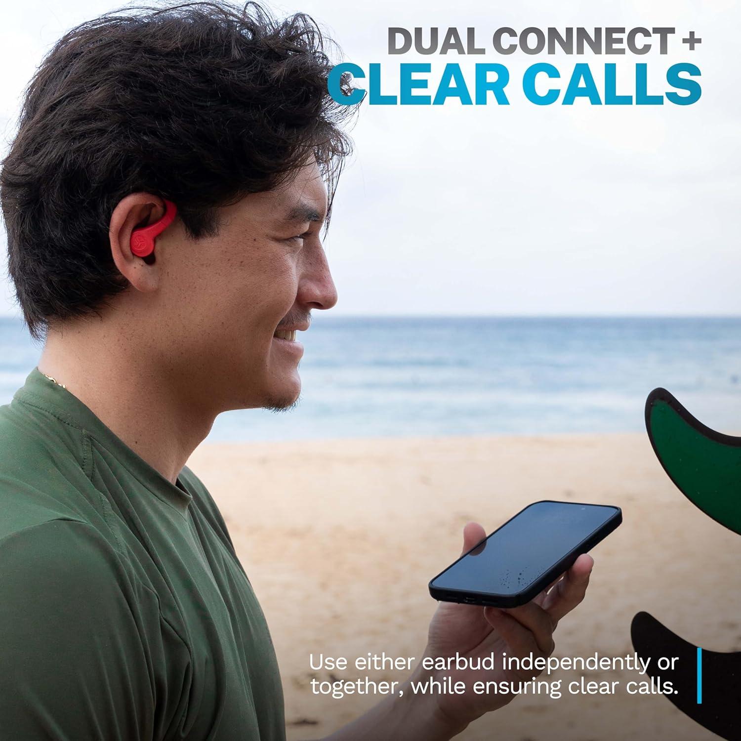 Auriculares Inalámbricos JLab Go Air Sport+ Coral 35h Bluetooth