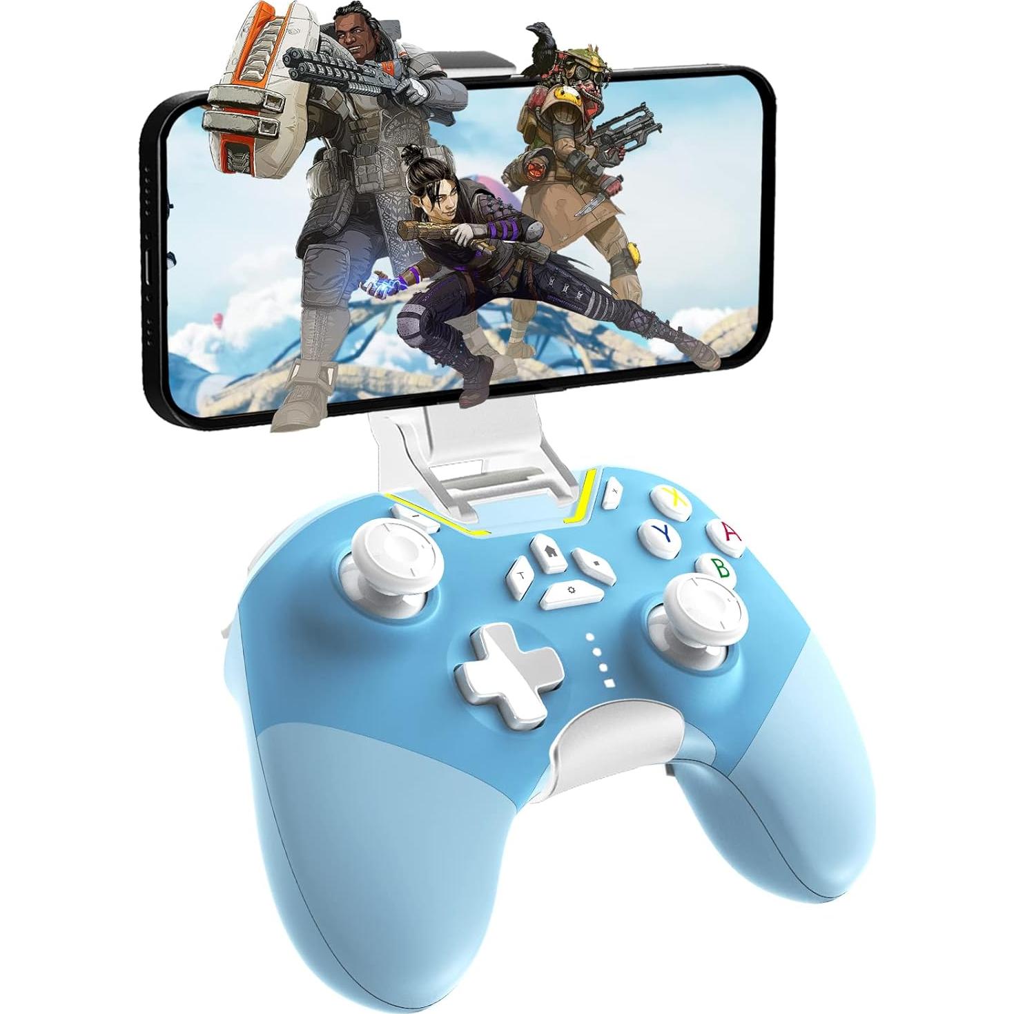 Juego de 2 Controladores Bluetooth Aghi para Nintendo Switch