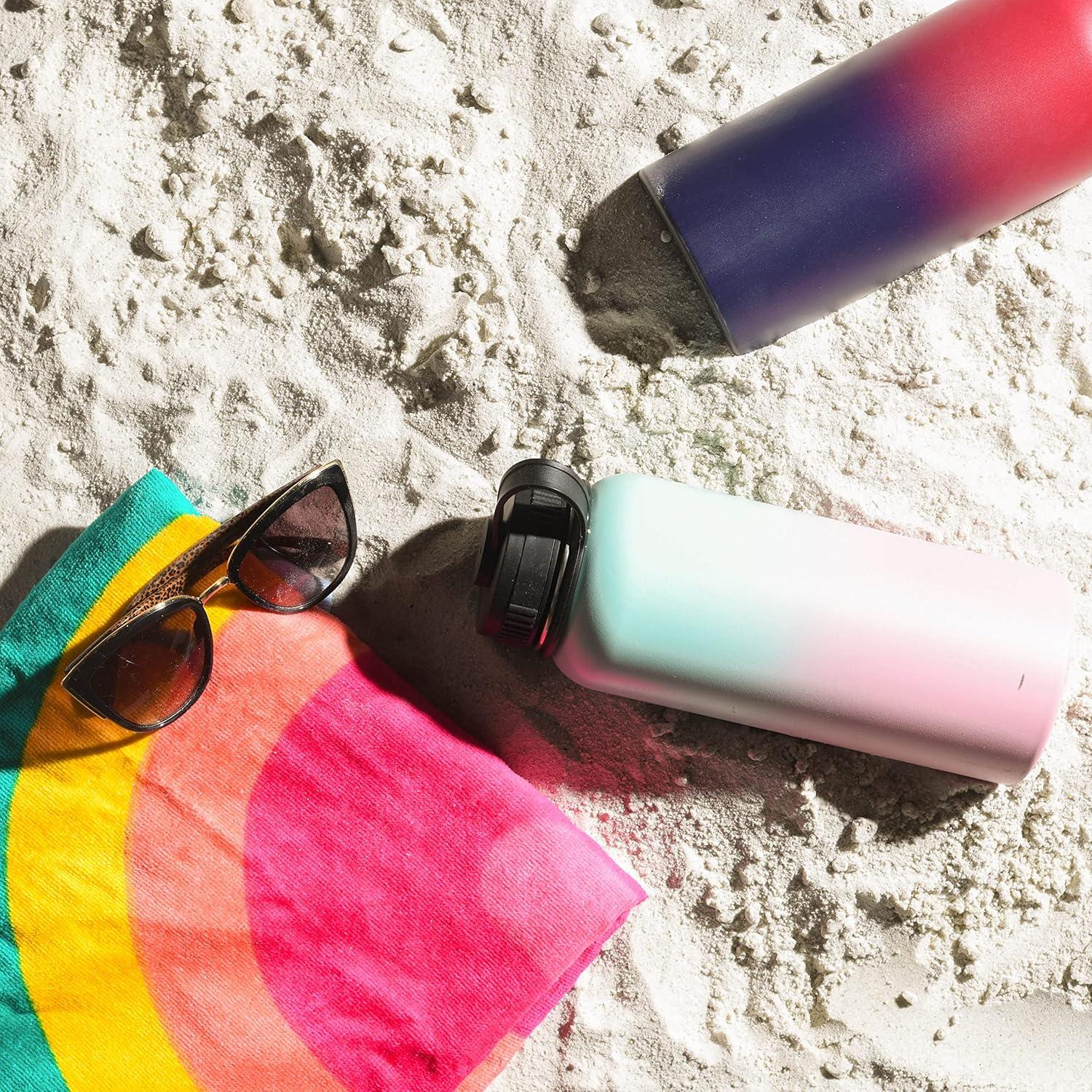 Botella de Agua Aislada Brewberry 600ml Orquídea Púrpura