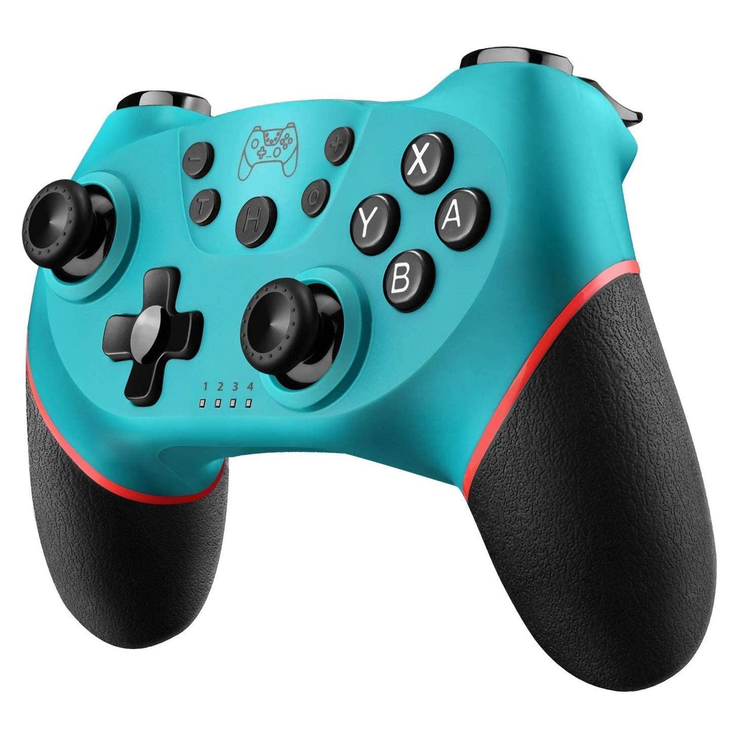 Controlador Pro Inalámbrico Diswoe para Switch y PC Azul
